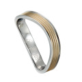 Simple Classical Design Wedding Band Dummy Ring